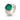 Cushion Green Onyx ring
