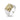 By Birdie Cushion Gold ring i sølv og 18 karat mundblæst guld