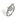 Grace Single Aqua Raw ring