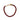 Jill Jazzy armbånd, Red Garnet
