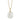 Barok perlecollier m. diamant