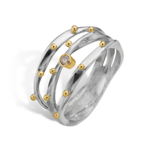 Lotus Trio RIng fra By Birdie